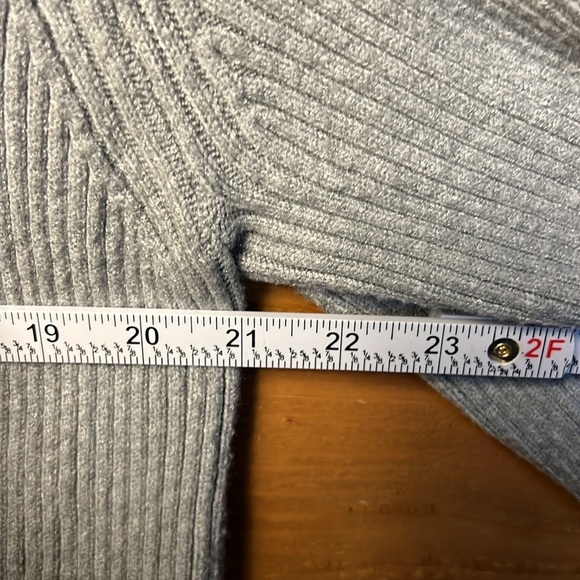 Do+Be Women Sweater Cardigan Small Long Sleeve front tie ribbed oversized casual - Picture 5 of 8